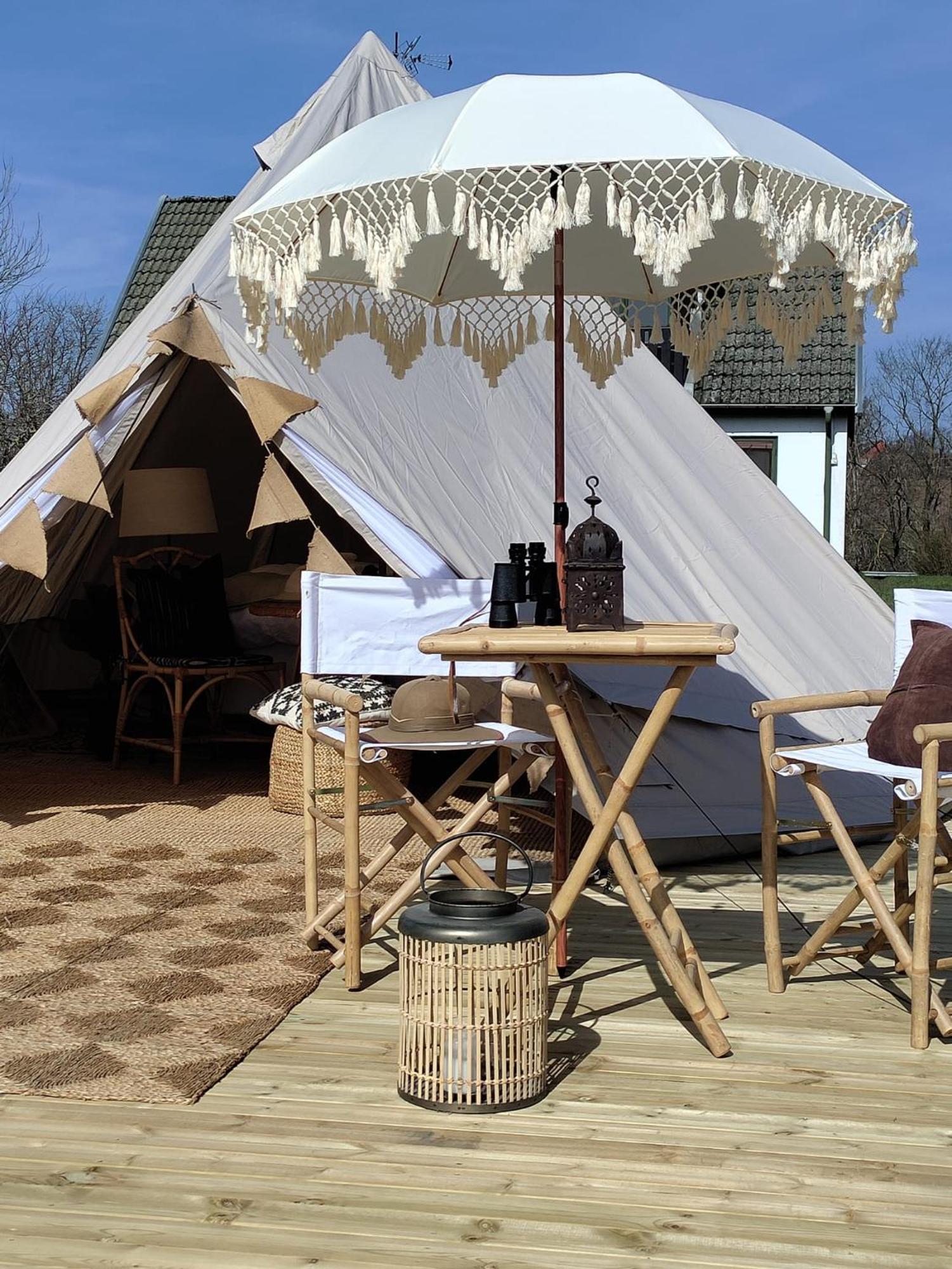 Luxury Tent With Restroom And Shower, Close To The Beach Ystad Extérieur photo
