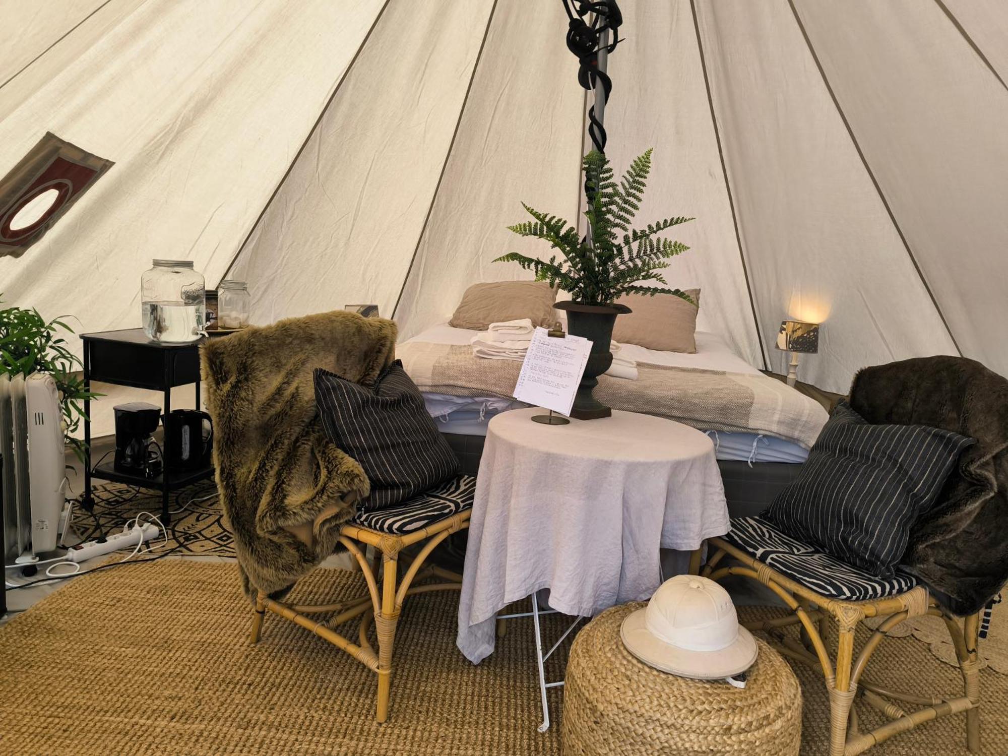 Luxury Tent With Restroom And Shower, Close To The Beach Ystad Extérieur photo