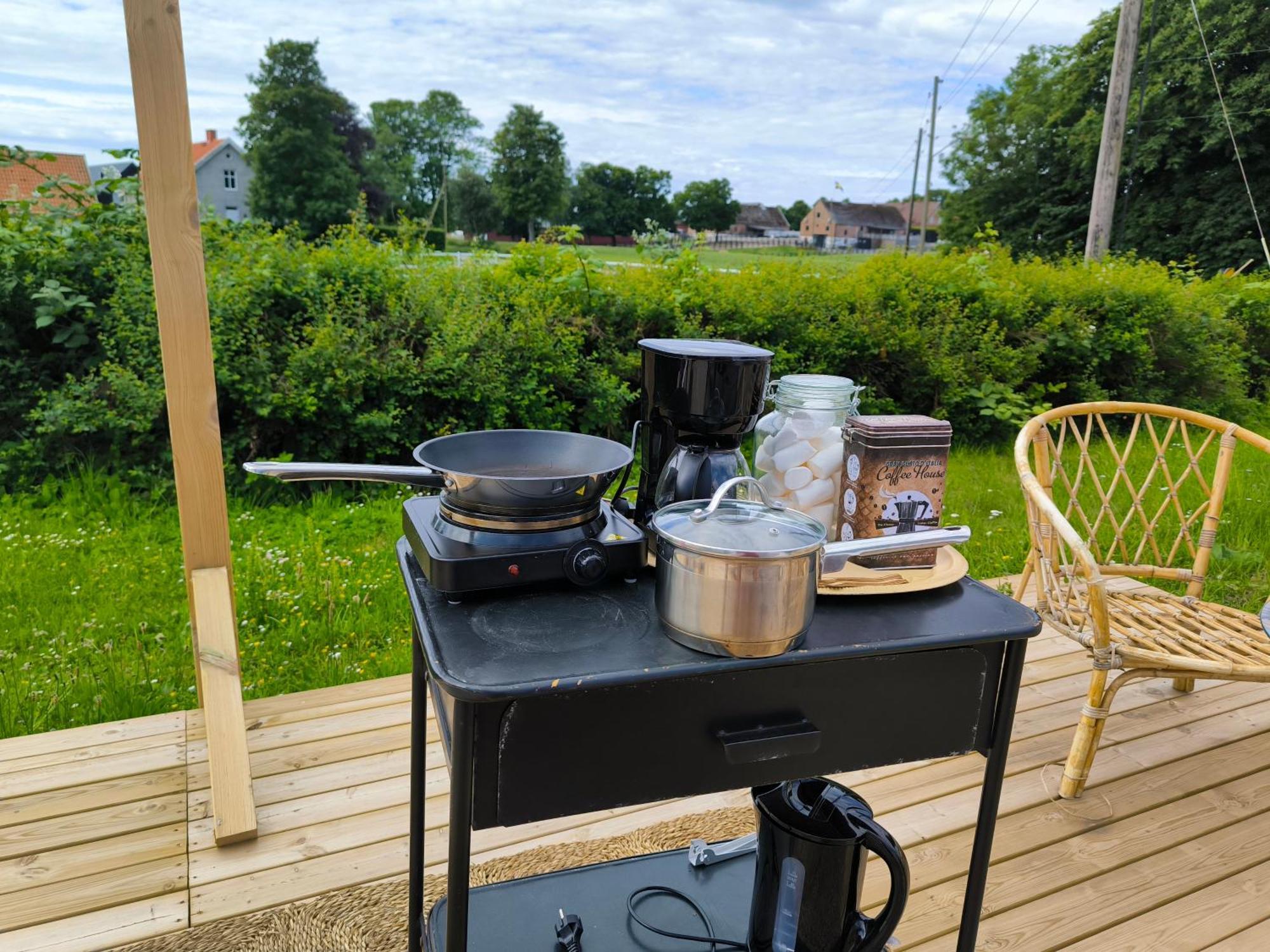 Luxury Tent With Restroom And Shower, Close To The Beach Ystad Extérieur photo